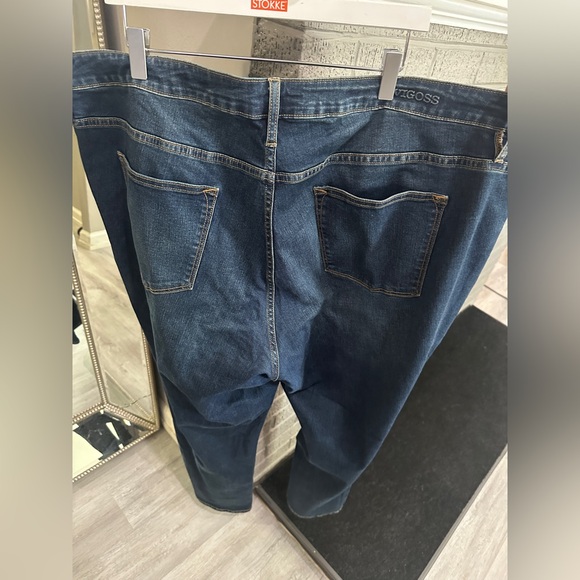 Vigoss Women's High Rise Jeans - Dark Blue - Picture 4 of 4